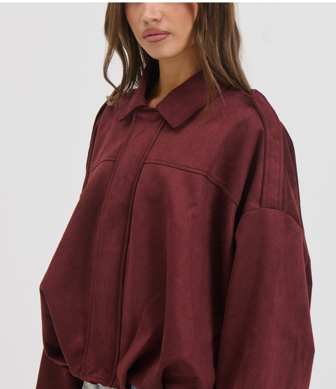 Crux Women's Suede Bomber