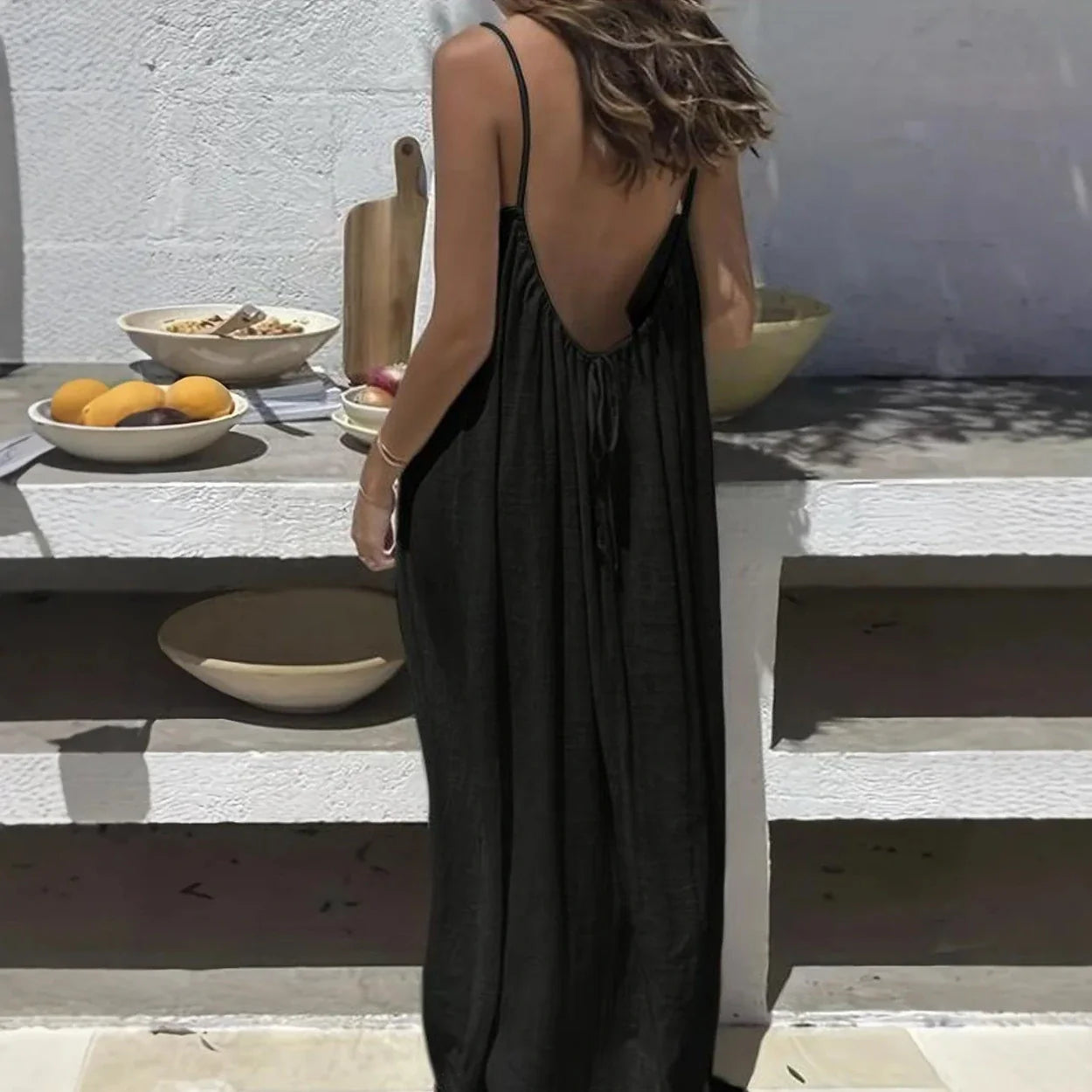Allure Open-Back Dress
