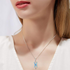 Knot of Renewal Opal Necklace