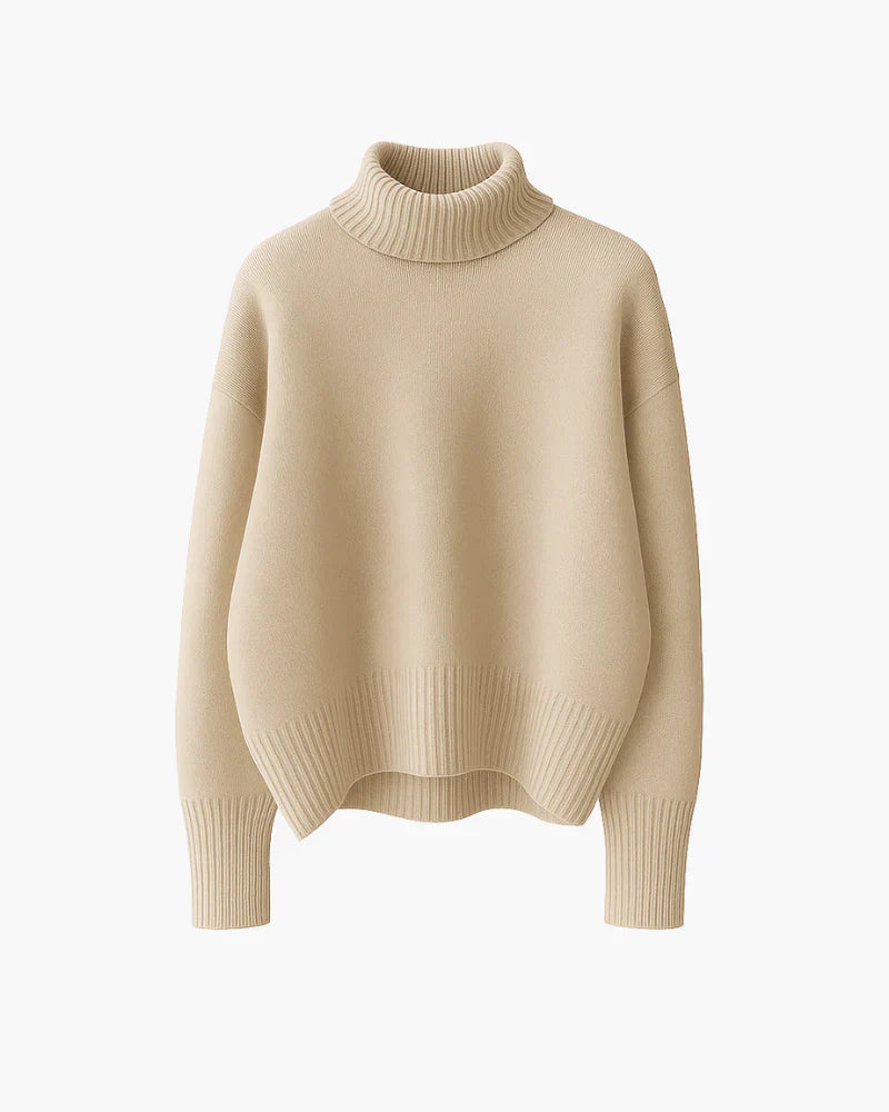 Soft Knit Roll Neck