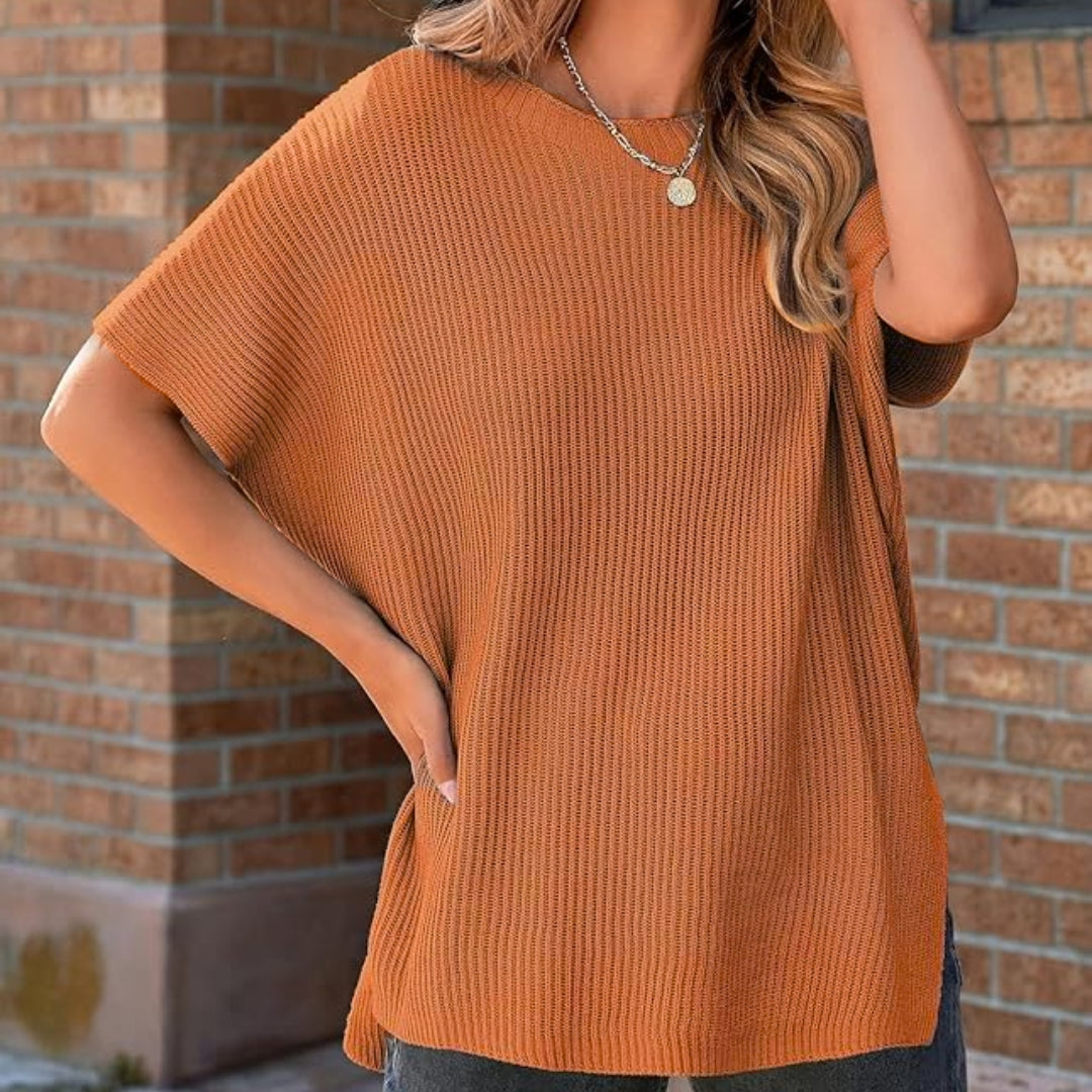 Refined Waffle Knit Tee
