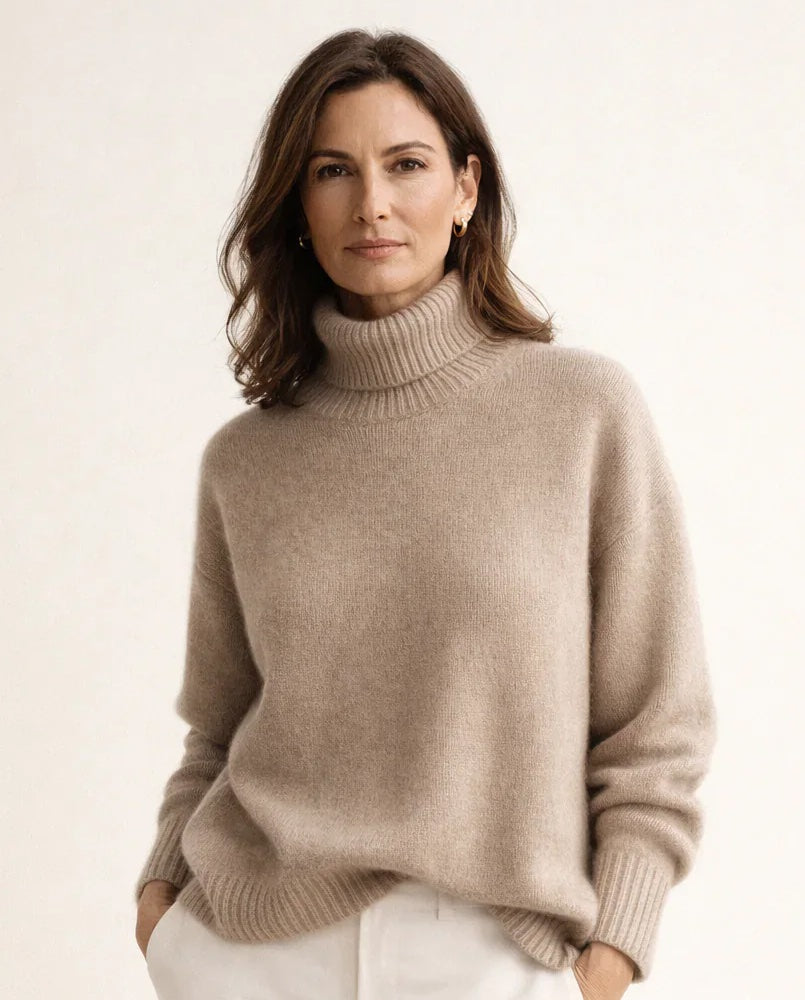 Soft Knit Roll Neck