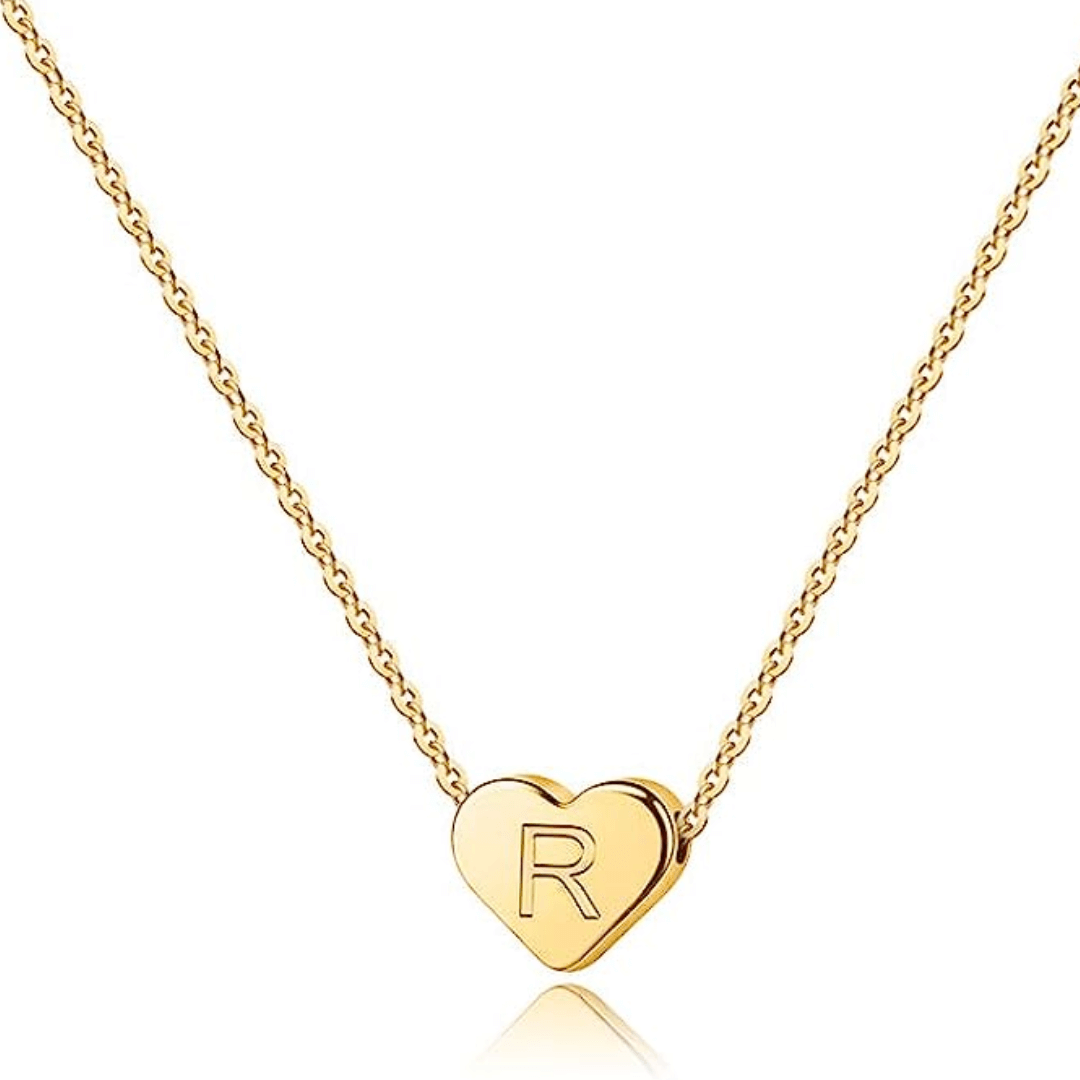 Necklace D Initial Pendant