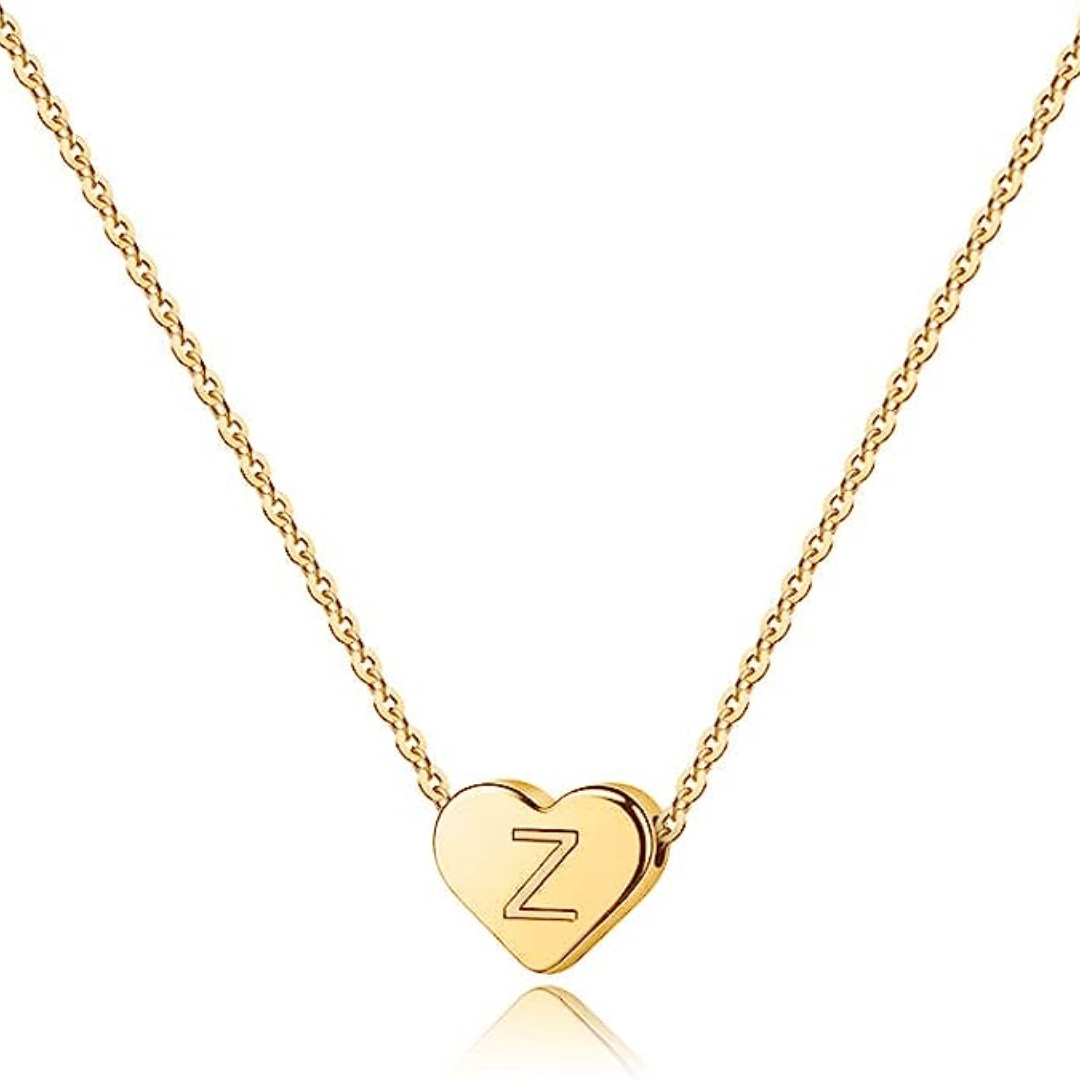 Necklace D Initial Pendant