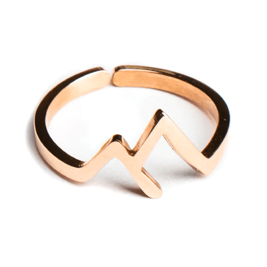 Mountain Ring Handmade Adjustable Band